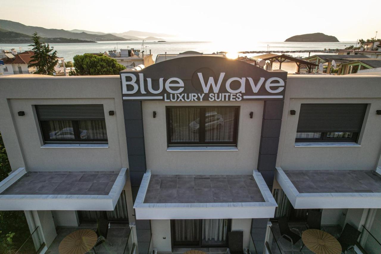 Blue Wave Luxury Suites Nea Iraklitsa Dış mekan fotoğraf