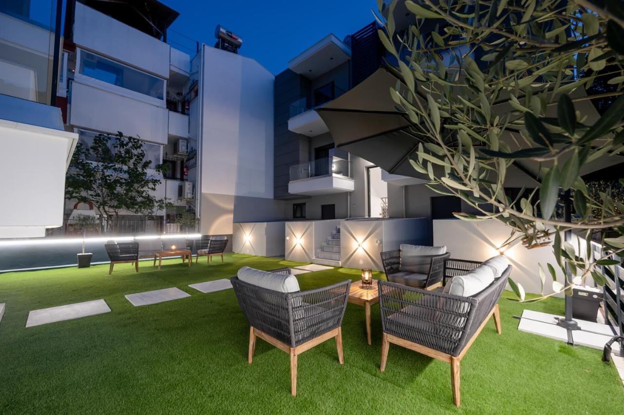 Blue Wave Luxury Suites Nea Iraklitsa Dış mekan fotoğraf